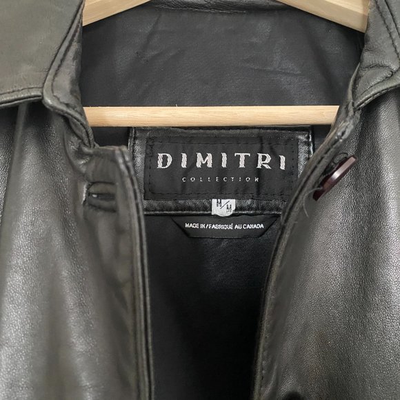 Vintage leather jacket - Picture 3 of 3